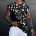 Men's Anime Print Casual Sports Vest