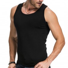 Men's Sports Stretch Fitness Sleeveless Breathable Narrow Shoulder Cotton Racerback Vest