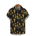 Men's Egyptian Pharaoh Print Shirt  07252372X