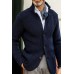 MEN'S LONG SLEEVE THICKENING CARDIGAN WARM CASUAL JACKET